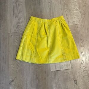 J. Crew Sunny Yellow Skirt